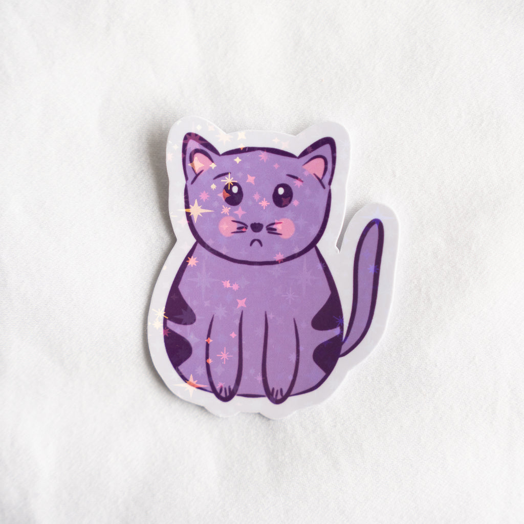 Cute cat mood stickers