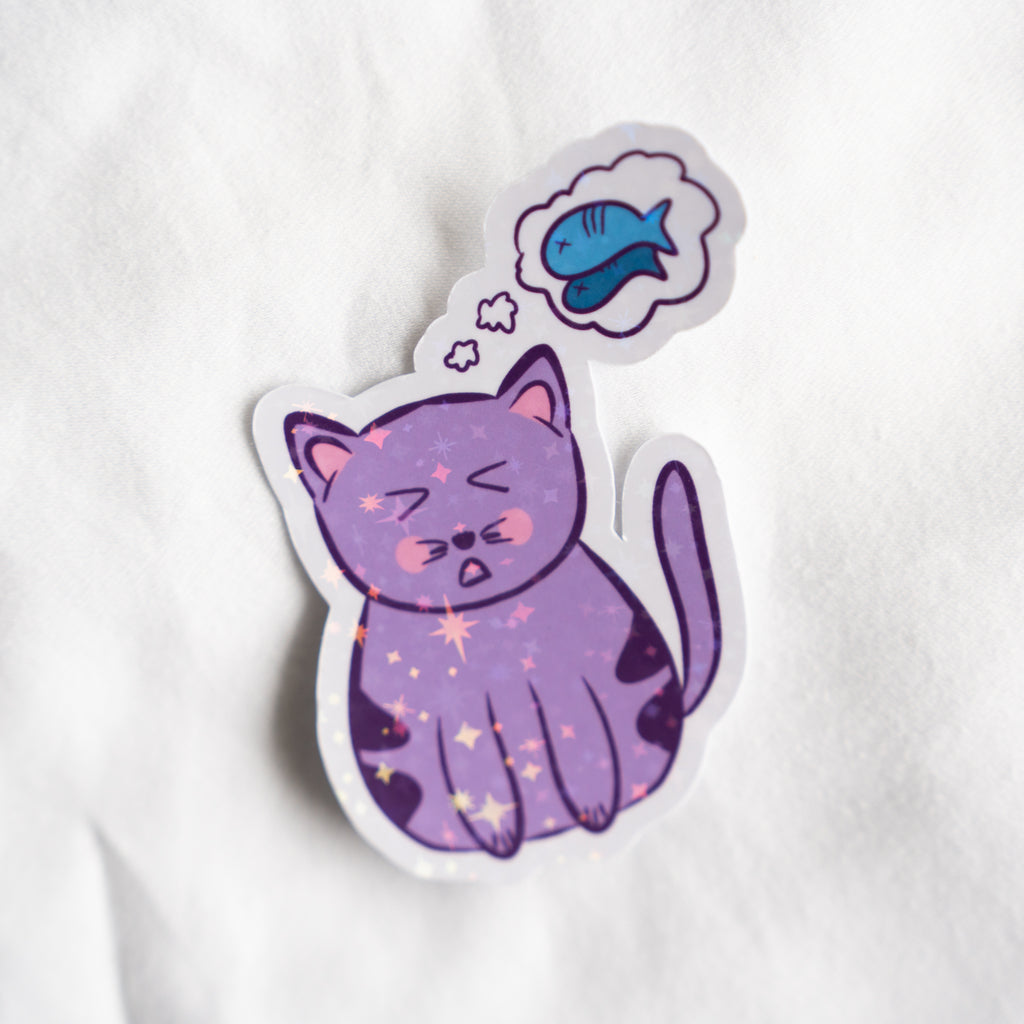 Cute cat mood stickers